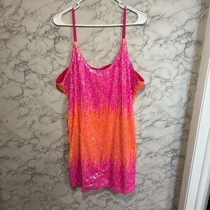 NEW Thankpearl Sequin Dress Plus Size XXL